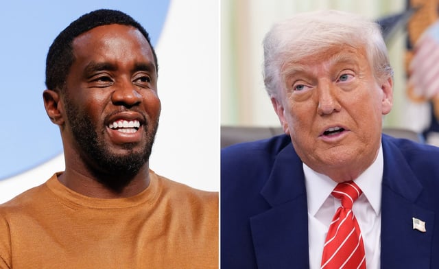 Sean &#34;Diddy&#34; Combs and Donald Trump (Getty)