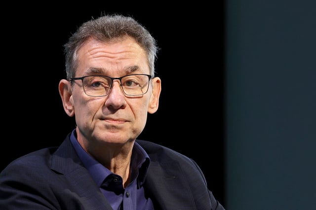 Dr. Albert Bourla, Chairman and CEO, Pfizer speaks onstage during The Wall Street Journal's 2024 The Future Of Everything Festival at Spring Studios on May 22, 2024 in New York City.
