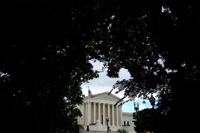 La Cour suprême des Etats-Unis, à Washington le 1er juillet 2024
