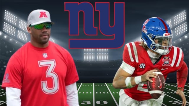 Russell Wilson, Jaxson Dart And The Giants