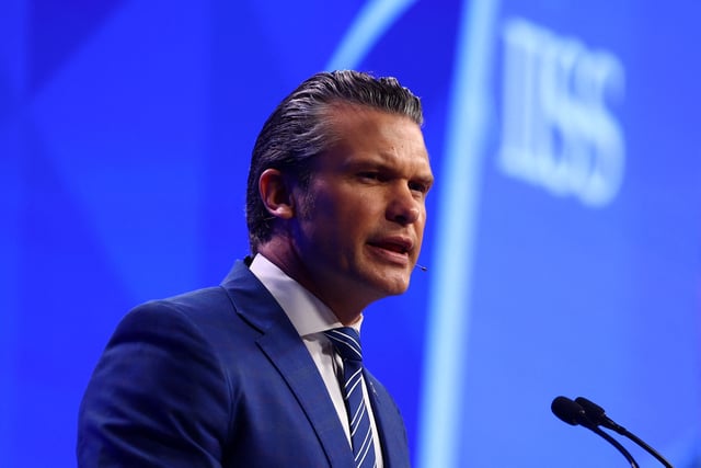 Le ministre américain de la Défense, Pete Hegseth.