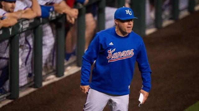 Kansas Jayhawks coach Dan Fitzgerald