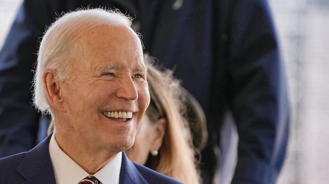 Joe Biden bei einem Auftritt in Delaware, USA