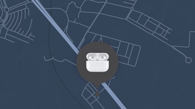 The YouTuber shared a screenshot from the Find My app revealing the exact location of the AirPods.
