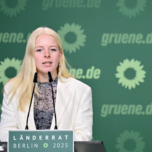 Gerät in der eigenen Partei immer mehr unter Druck: Jette Nietzard, Co-Sprecherin der Grünen Jugend.