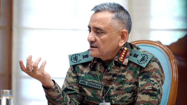 Chief of Defence Staff General Anil Chauhan shares insights on how Operation Sindoor represents future wars at Shangri-la Dialogue in Singapore