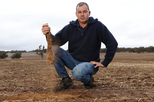 York farmer Rhys Turton at his farm.
