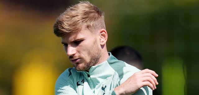 Timo Werner hatte seinen letzten Einsatz für Tottenham Ende Februar. Er durfte für acht Minuten auf den Platz