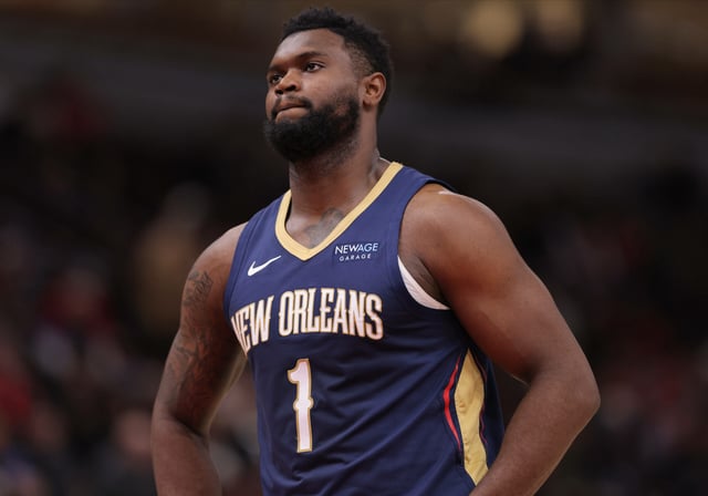 NBA-Star Zion Williamson spielt bei den New Orleans Pelicans.