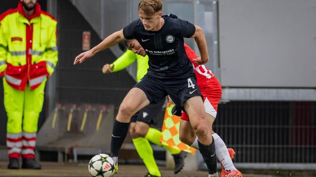 Konstantin Schopp (Neuzugang bei Mainz 05) im Youth League-Spiel Graz gegen Girona