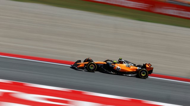 McLaren vorne: In Spanien hat sich wenig geändert