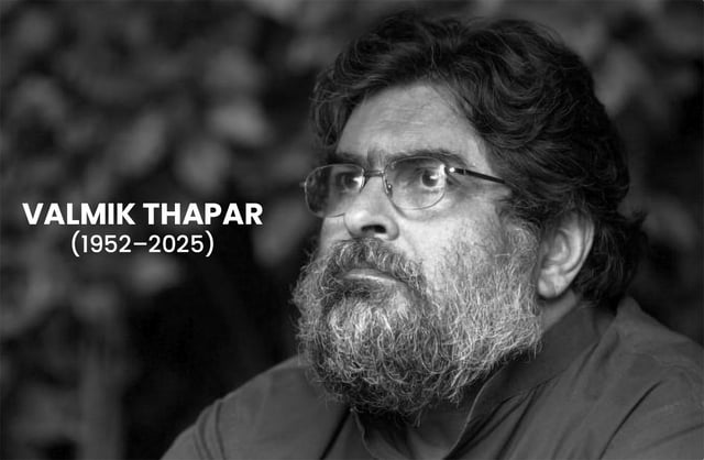Valmik Thapar. Photograph: Adnan Abidi/Reuters