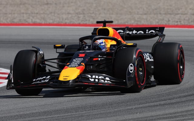 Formula One F1 - Spanish Grand Prix - Circuit de Barcelona-Catalunya, Barcelona, Spain - May 31, 2025 Red Bull's Max Verstappen during qualifying REUTERS/Bruna Casas