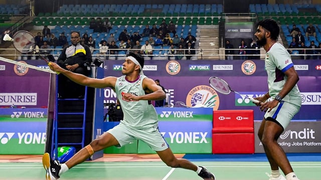 Satwiksairaj Rankireddy and Chirag Shetty | Image:  ANI
