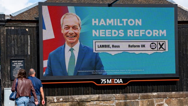 The poll by Norstat was conducted with just days to go before a crucial by-election in the Hamilton, Larkhall & Stonehouse constituency