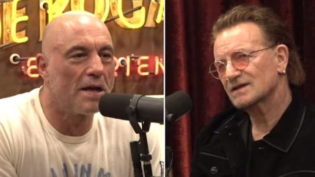 Bono appeared on Joe Rogan's well-liked podcast broadcast on Friday.