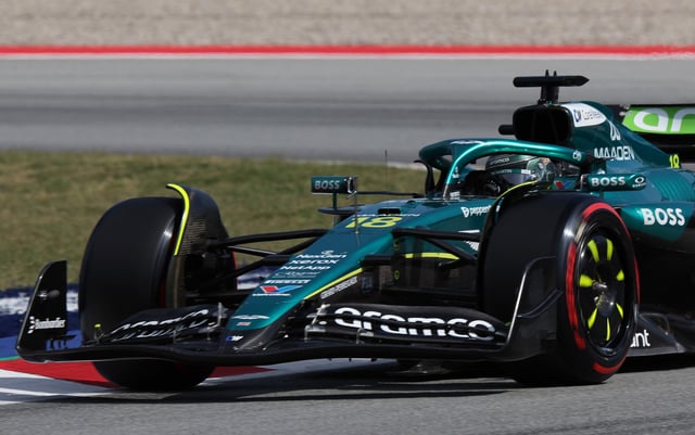Formula One F1 - Spanish Grand Prix - Circuit de Barcelona-Catalunya, Barcelona, Spain - May 31, 2025 Aston Martin's Lance Stroll during qualifying REUTERS/Bruna Casas