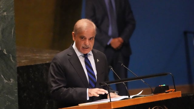 Shehbaz Sharif says allied nations expect Pakistan to engage as equal partners, not with a “begging bowl.”