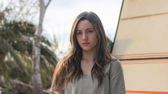 Ivana Baquero plays the titular widow Maje in A Widow's Game.
