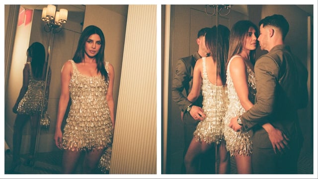 Priyanka Chopra shared a carousel of photos of her Met Gala fits.