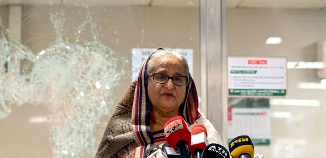 AFP - Sheikh Hasina