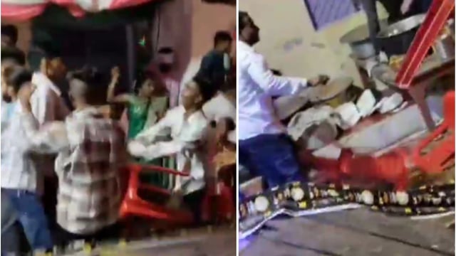 Chairs thrown at UP wedding after baraatis clash over cooler. Video goes viral