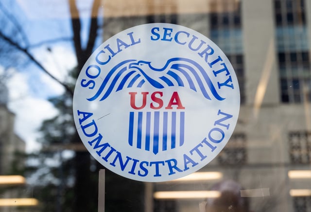 A Social Security Administration (SSA) office in Washington, DC, March 26, 2025.