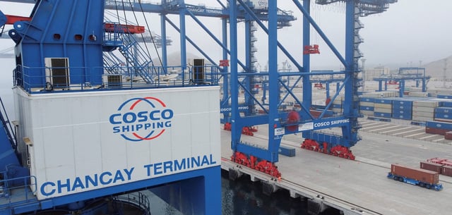 Der neue Hafen Chancay in Peru