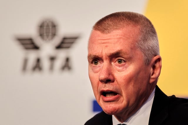 Willie Walsh, Director General of the International Air Transport Association (IATA), speaks during IATA annual meeting in Istanbul, Turkey June 5, 2023. REUTERS/Dilara Senkaya/File Photo