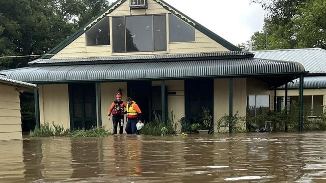 The huge cost of natural disasters this year, including the impacts of flash flooding on the mid-north coast of NSW as well as Cyclone Alfred in Queensland, have been revealed. SES via NewsWire