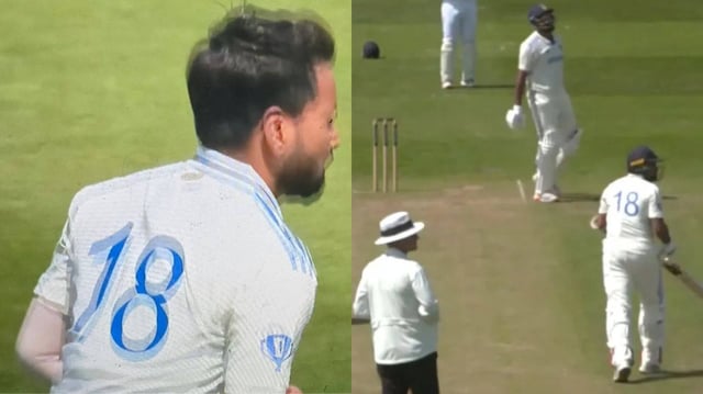 Virat Kohli Mukesh Kumar | Image: JioHotstar Screengrab