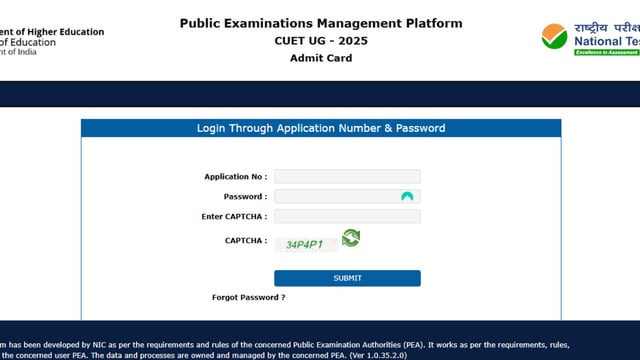 CUET UG Re-test Admit Card 2025 is out at cuet.nta.nic.in, The direct link to download is given here. 