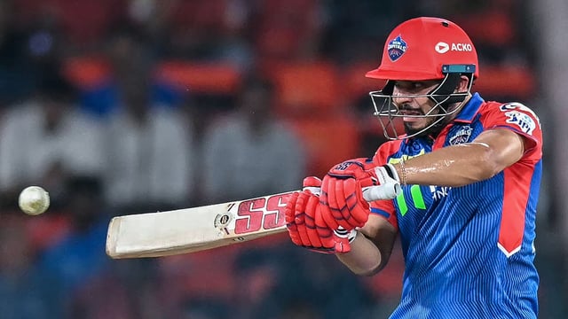 Delhi Capitals' Ashutosh Sharma playing in the 2025 Indian Premier League
