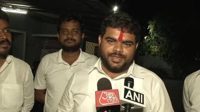 BJP leader Manikanta Narendra Rathod. (File Photo)