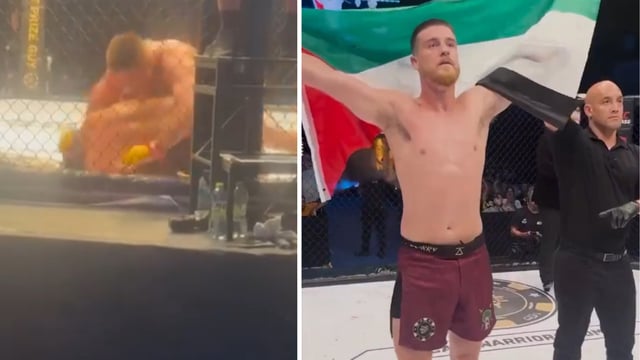 McCorry later shared footage of the match on his social platforms, captioned “Street Justice