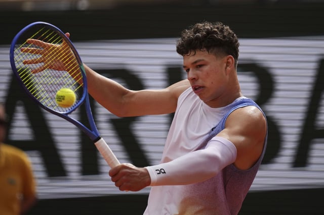 Roland Garros: Ben Shelton - Carlos Alcaraz.