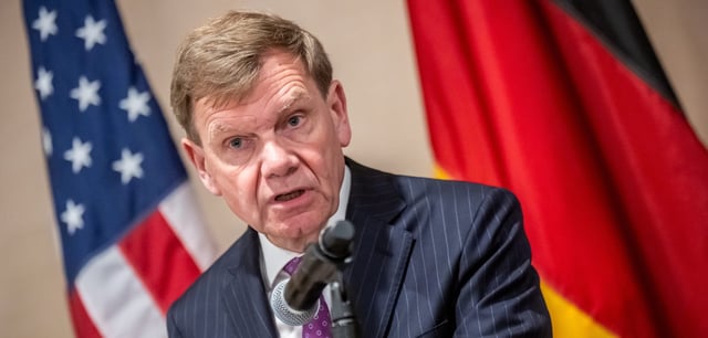 Außenminister Johann Wadephul (CDU) in Washington nach dem Treffen mit seinem US-Amtskollegen