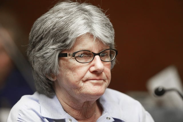 Patricia Krenwinkel at a hearing at the California Institution for Women in Corona, Calif., on Jan. 20, 2011.