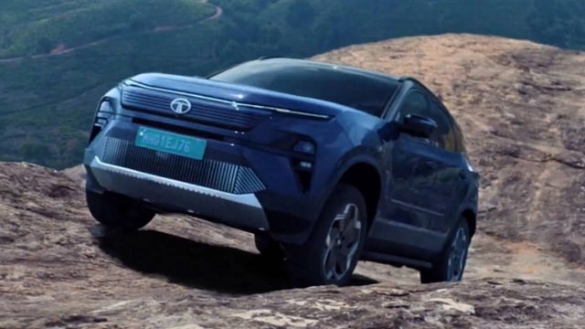 Tata Harrier EV Hill Climb