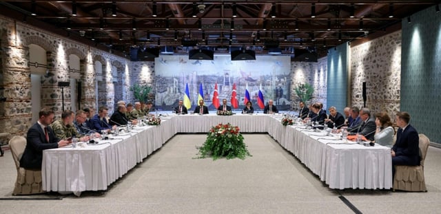 AFP - Pourparlers Russie-Ukraine