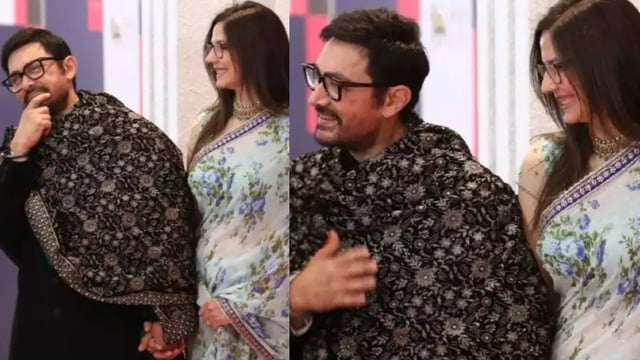 Aamir Khan and GF Gauri Spratt