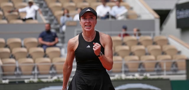 Elina Switolina steht überraschend im Viertelfinale der French Open und trifft dort auf die Seriensiegerin Iga Swiatek