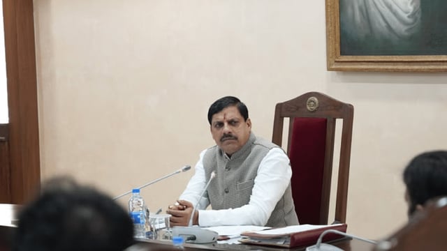 File photo of Madhya Pradesh CM Mohan Yadav | Pic credit: X/@DrMohanYadav51