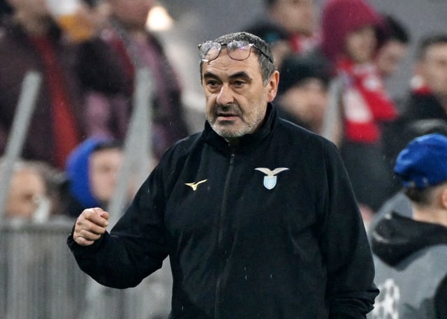 Soccer Football - Champions League - Round of 16 - Second Leg - Bayern Munich v Lazio - Allianz Arena, Munich, Germany - March 5, 2024 Lazio coach Maurizio Sarri REUTERS/Angelika Warmuth/File Photo
