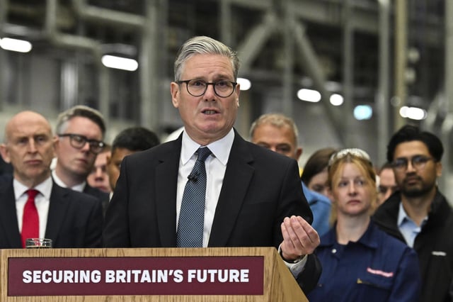 El primer ministro británico, Keir Starmer.