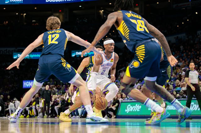 The Oklahoma City Thunder are heavily favored over the Indiana Pacers in the NBA Finals, which start Thursday in OKC.