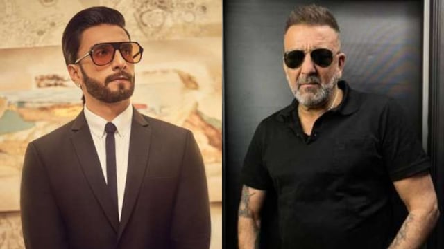 Sanjay Dutt and Ranveer Singh's video from Dhurandhar set surfaces online.