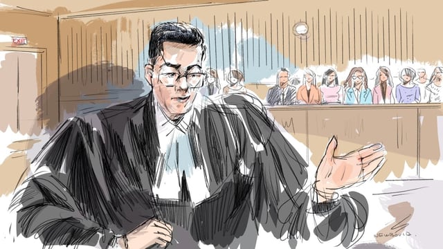 Daniel Brown is a member of Alex Formenton's defence team.