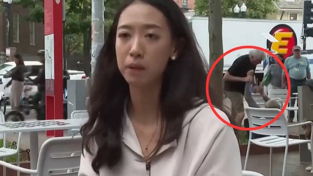 As Harvard Graduate Speaks Of Unity, Brawl Erupts Behind Her