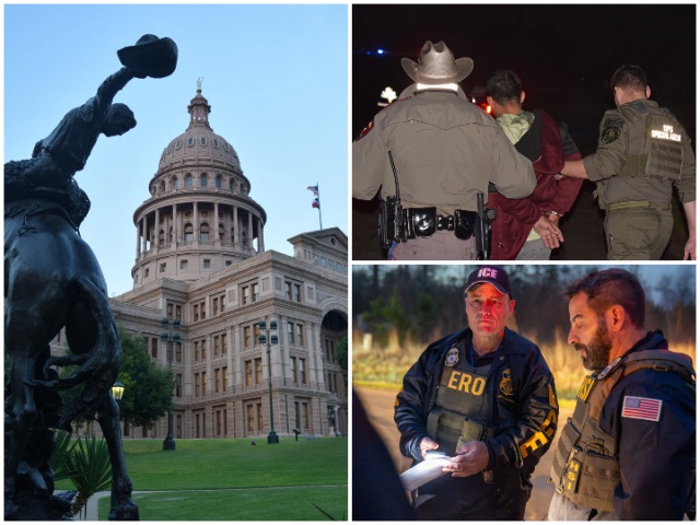 Texas Legislature Passes Bill Requiring Sheriffs Participate in Immigration Enforcement (Bob Price/Breitbart Texas and ICE ERO Houston)